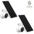 Google Nest Cam (Battery) + Wasserstein Premium Solar Panel Bundle | Made for Google - 2-Pack