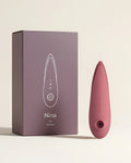 Nina - Vibromasseur 2-en-1 - Rose Terracotta