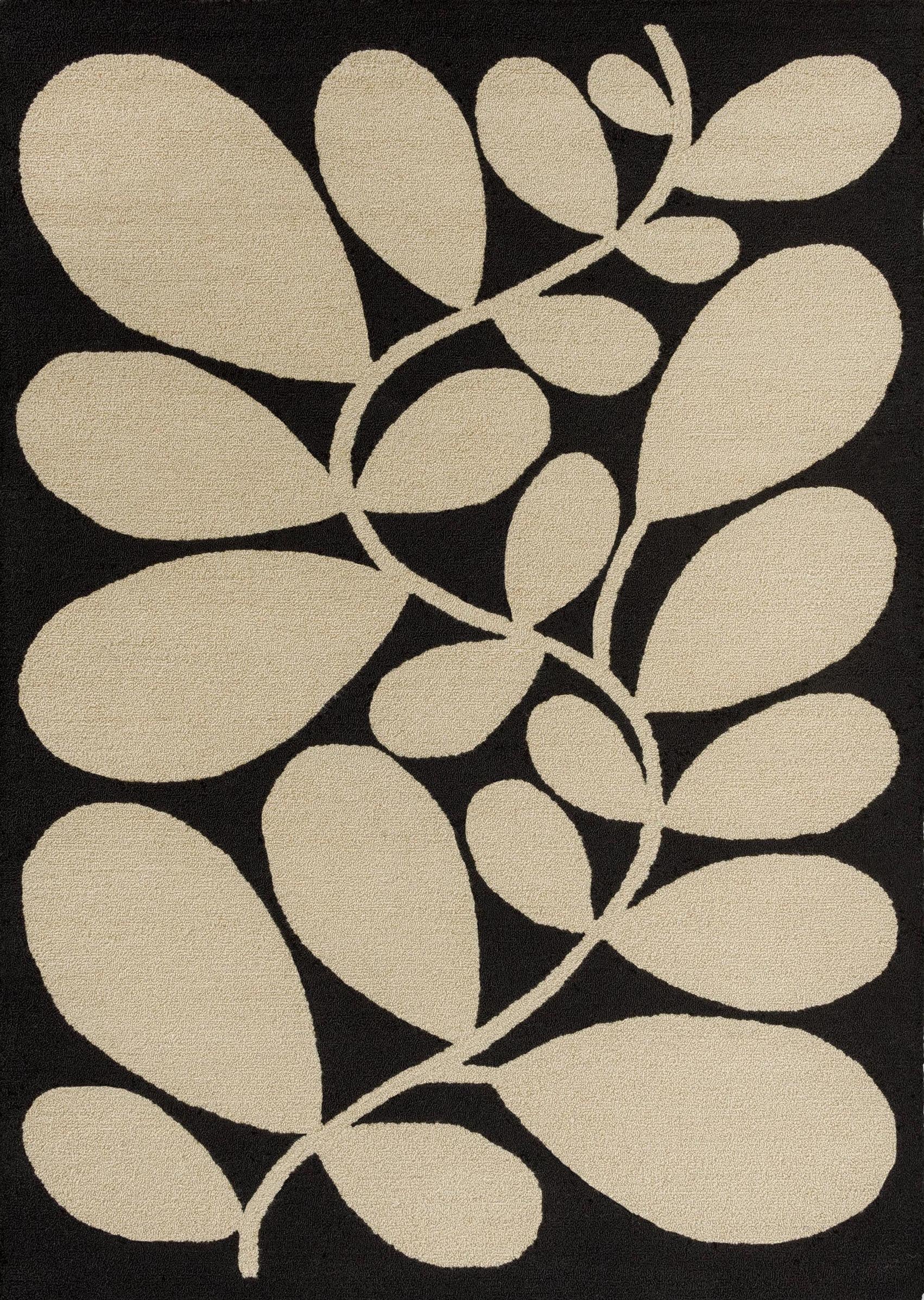 Orla Kiely Sycamore Black 464205 - 200 x 280 cm