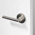 Dune Dummy Door Handle - Brushed Nickel / 1 Pack / Left-Hand