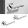 Dune Dummy Door Handle - Chrome / 2 Pack / Right-Hand