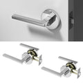 Dune Passage Door Handle - Chrome / 2 Pack