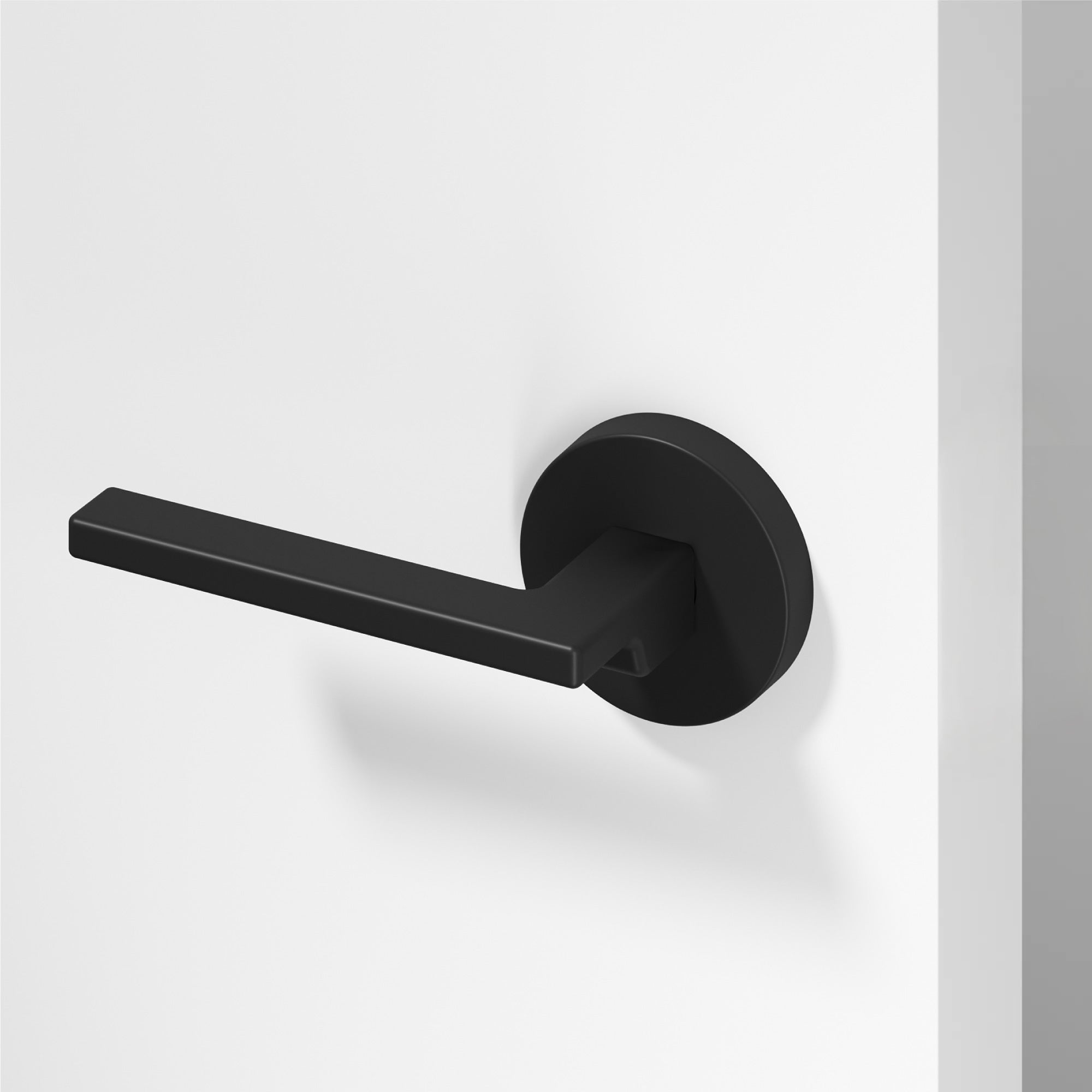 Dune Dummy Door Handle - Matte Black / 1 Pack / Left-Hand