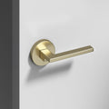 Dune Dummy Door Handle - Brushed Champagne Gold / 1 Pack / Right-Hand