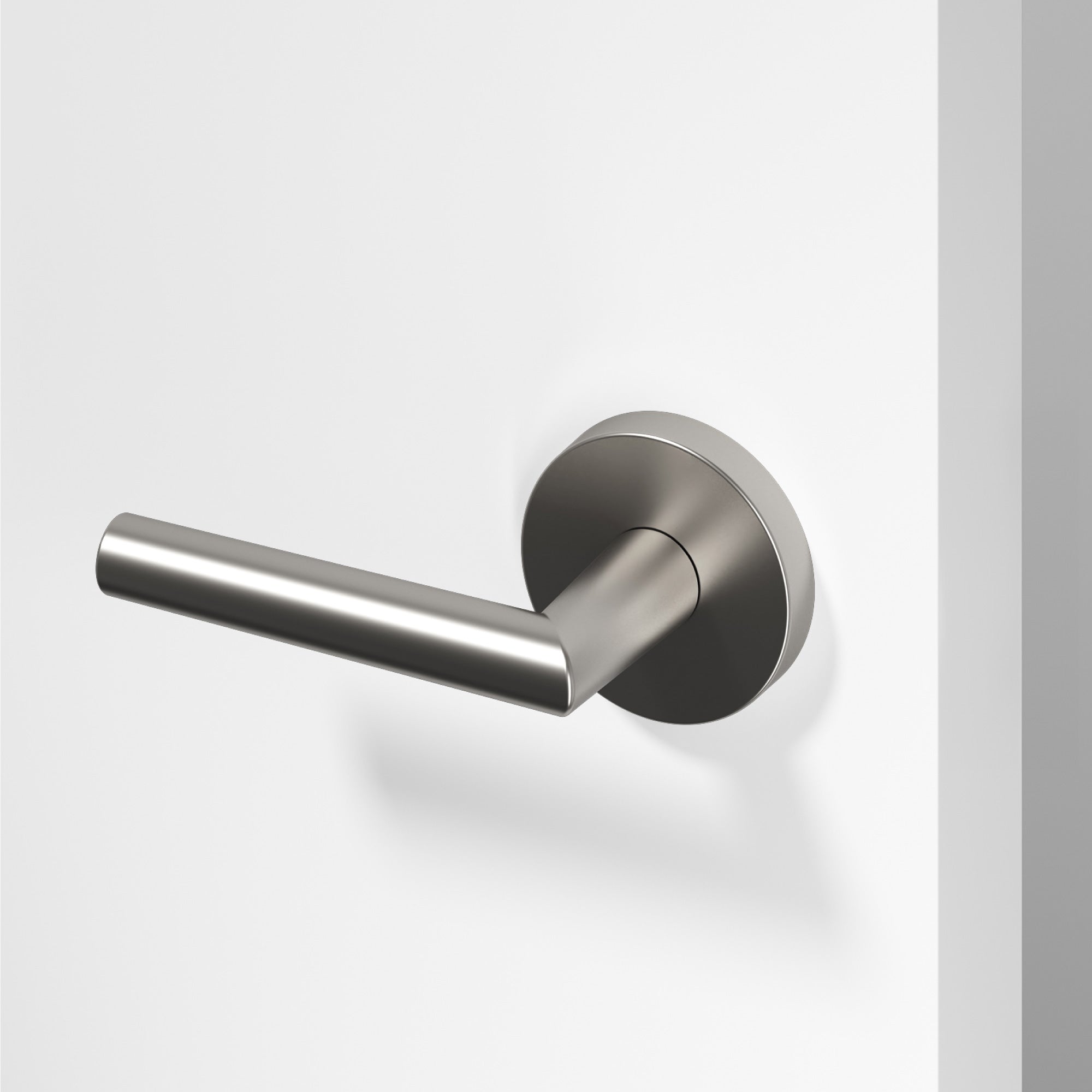 Stark Dummy Door Handle - Brushed Nickel / 1 Pack