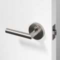 Stark Privacy Door Handle - Brushed Nickel / 1 Pack