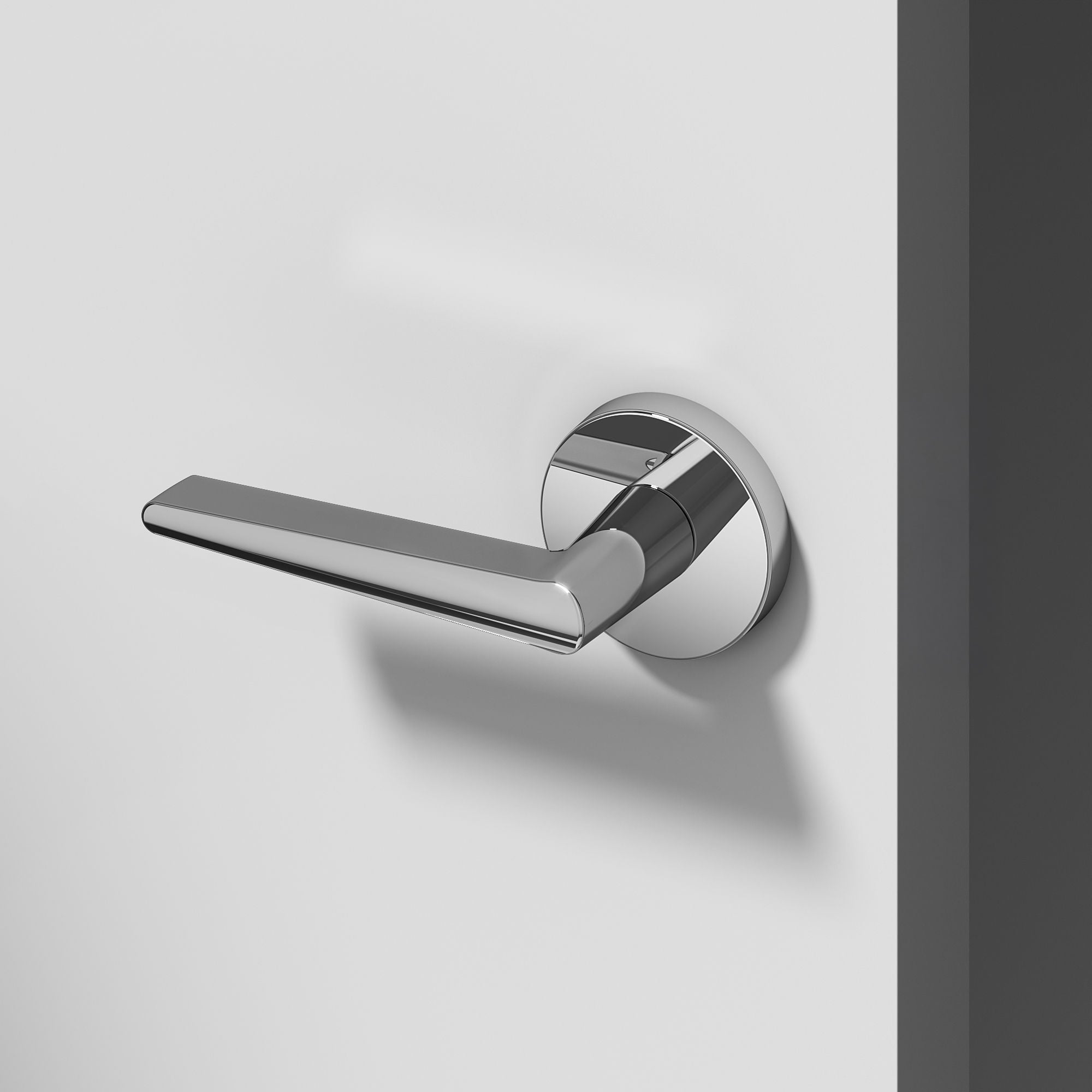 Halo Dummy Door Handle - Chrome / 1 Pack