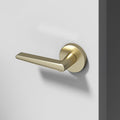 Halo Dummy Door Handle - Brushed Champagne Gold / 1 Pack