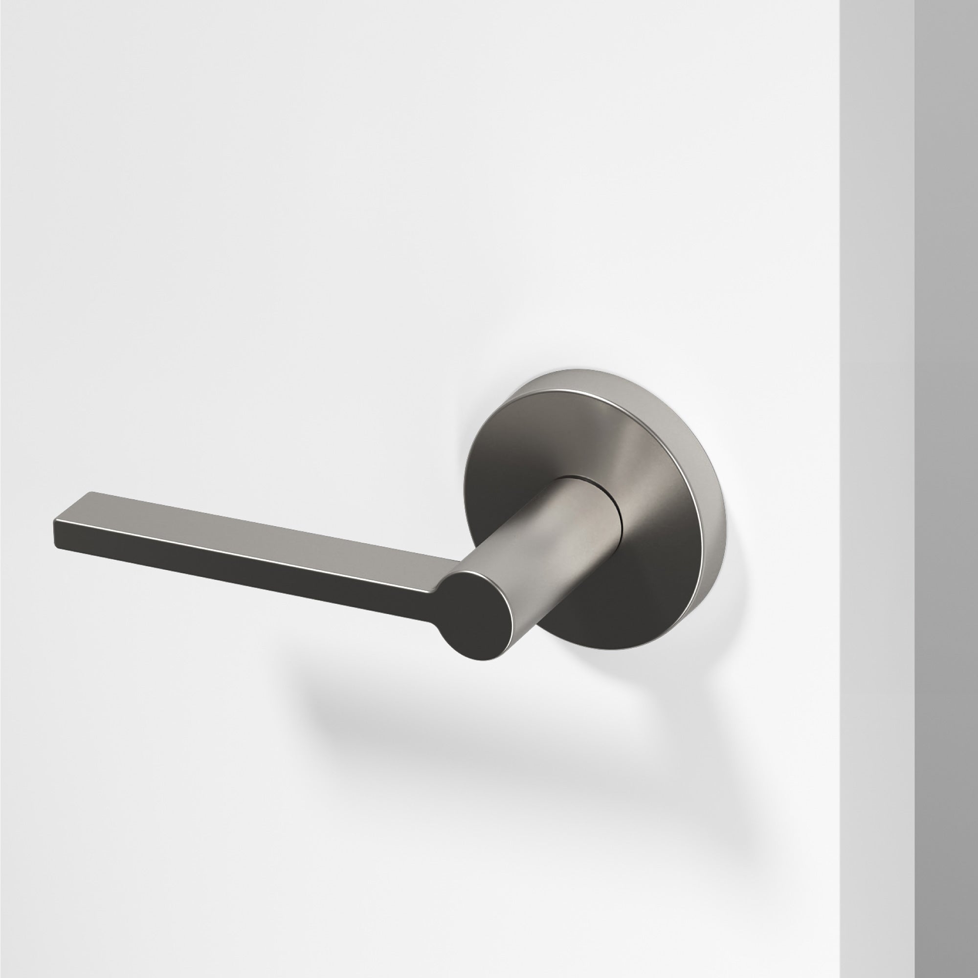 Muse Dummy Door Handle - Brushed Nickel / 1 Pack