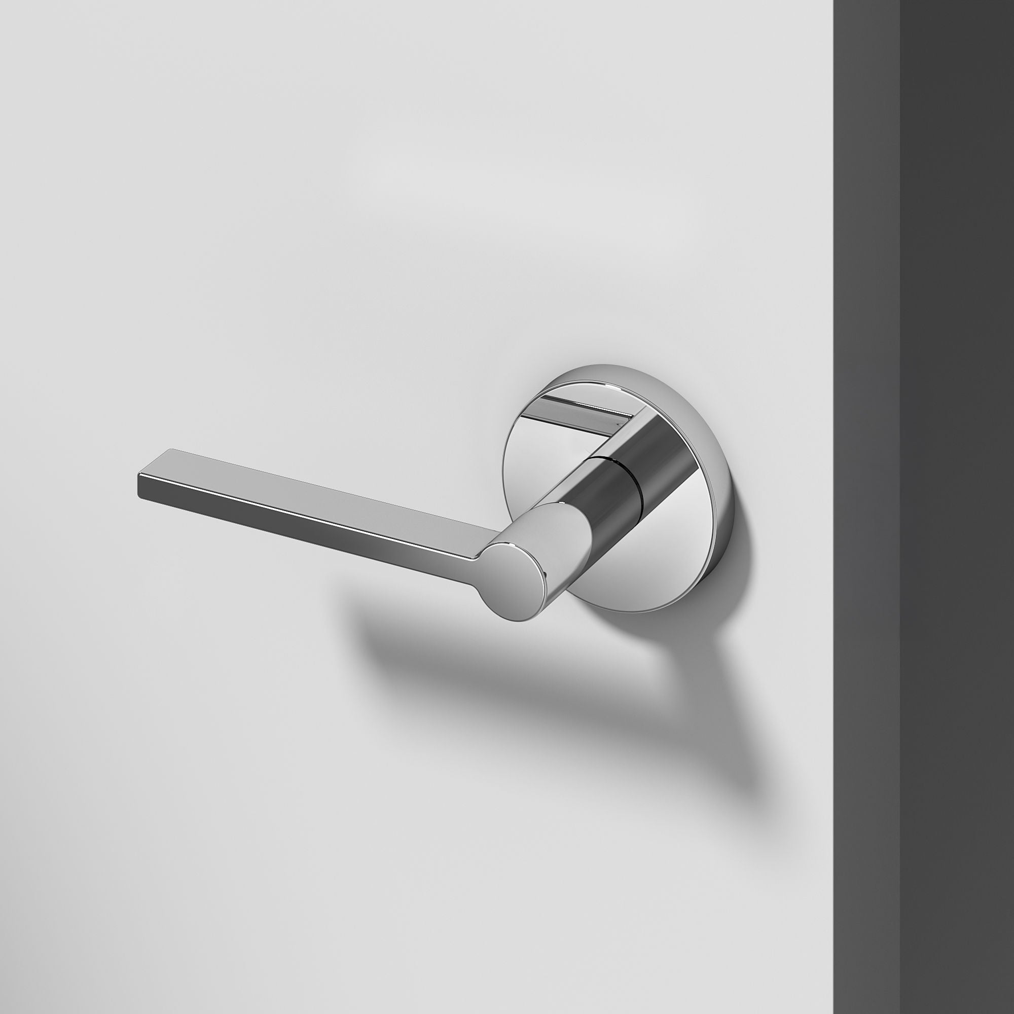 Muse Dummy Door Handle - Chrome / 1 Pack