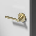 Muse Dummy Door Handle - Brushed Champagne Gold / 1 Pack