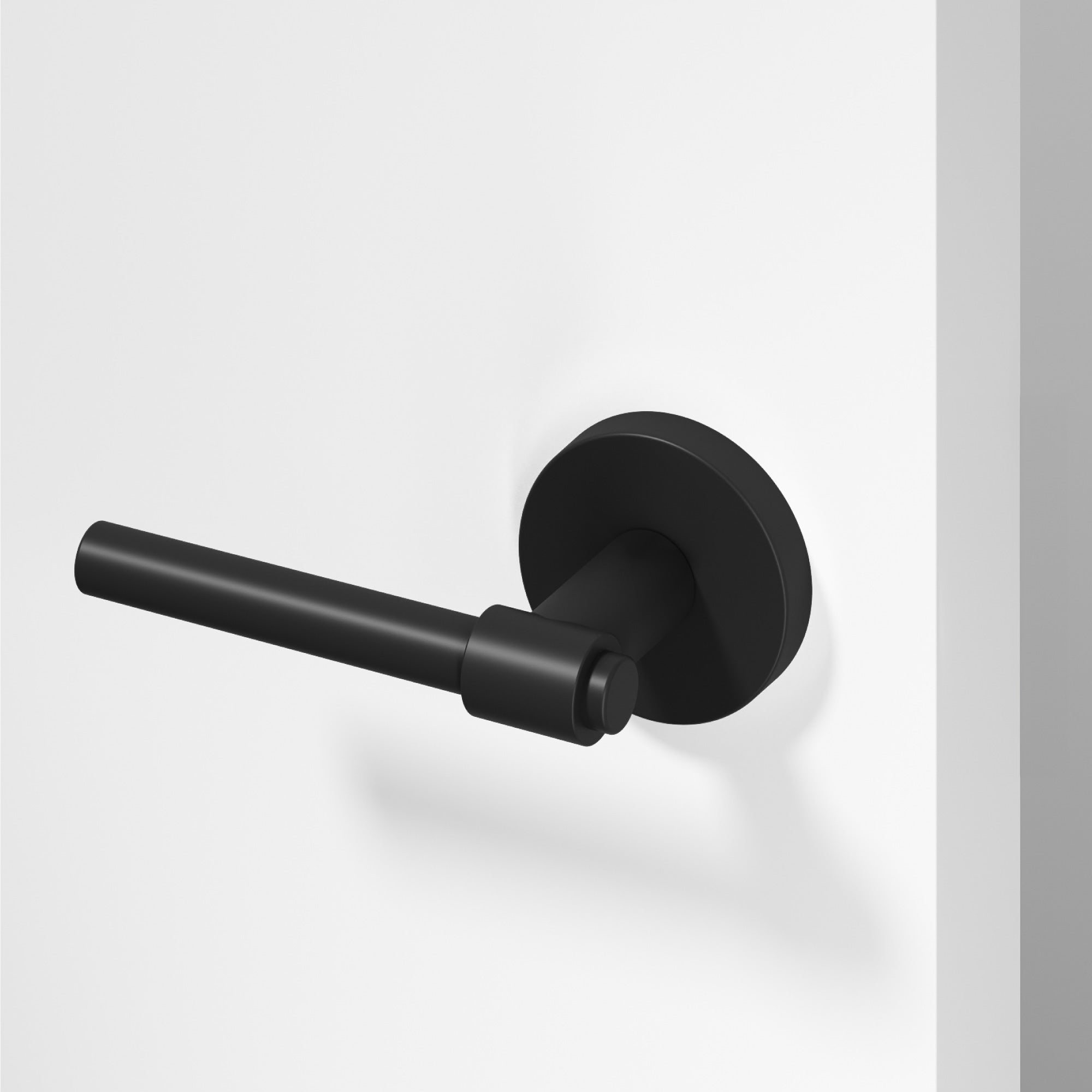 Zen	Dummy Door Handle - Matte Black / 1 Pack