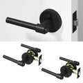 Zen	Privacy Door Handle - Matte Black / 2 Pack