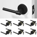 Zen	Passage Door Handle - Matte Black / 6 Pack