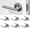 Brio Privacy Door Handle - Brushed Nickel / 6 Pack