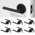 Brio Privacy Door Handle - Matte Black / 6 Pack