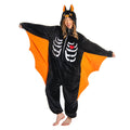 OLAOLA Unisex Adult Plush Bat Animals Onesie Pajamas Warm Home One-Piece Sleepwear - M