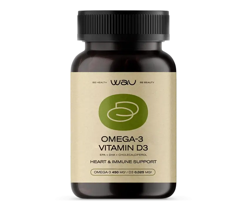 OMEGA-3 + VITAMIN D3 — Поддержка иммунитета и сердечно-сосудистой системы
