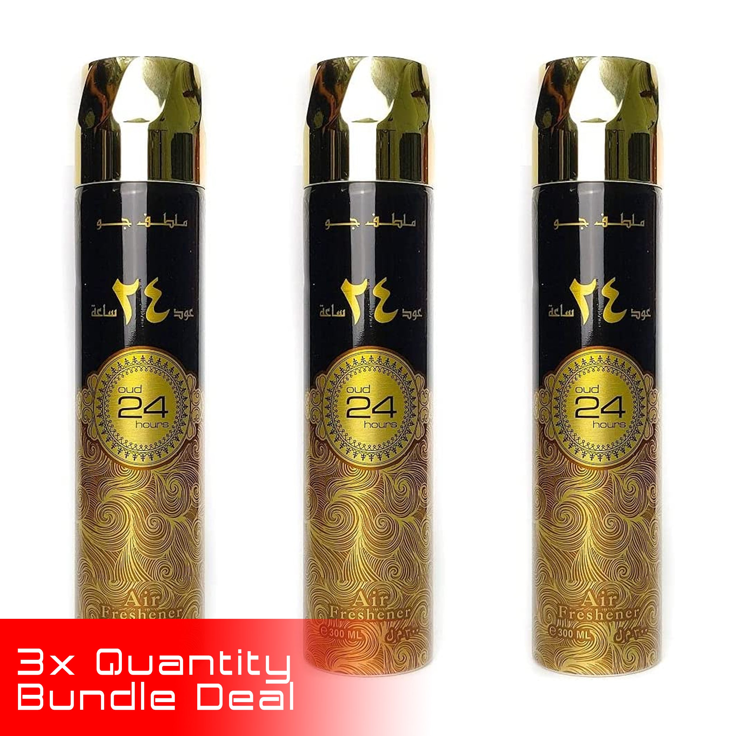 Oud 24 Hours 300ml premium Air Freshener By Ard Al Zaafaran - 3