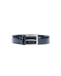 Cintura pelle blu - UNI