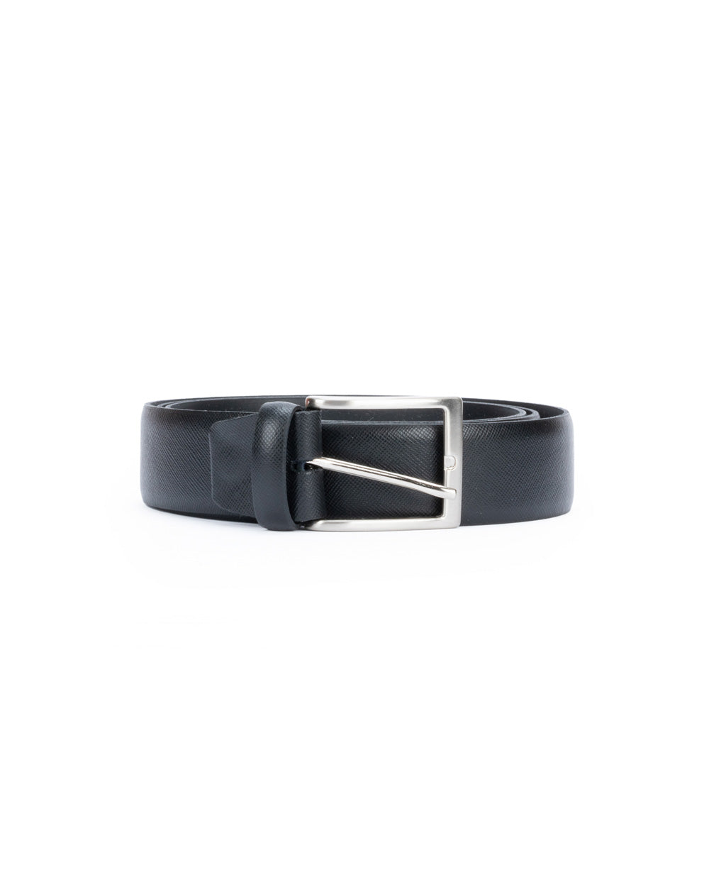 Cintura in pelle nero - UNI