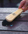 Finest by Hillbrush Quality Wooden Hand Brush - Extra Soft - Boar Bristle / 282mm 52mm 73mm