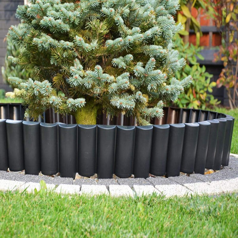 Gartenpalisade PalGarden SCHWARZ 25 cm
