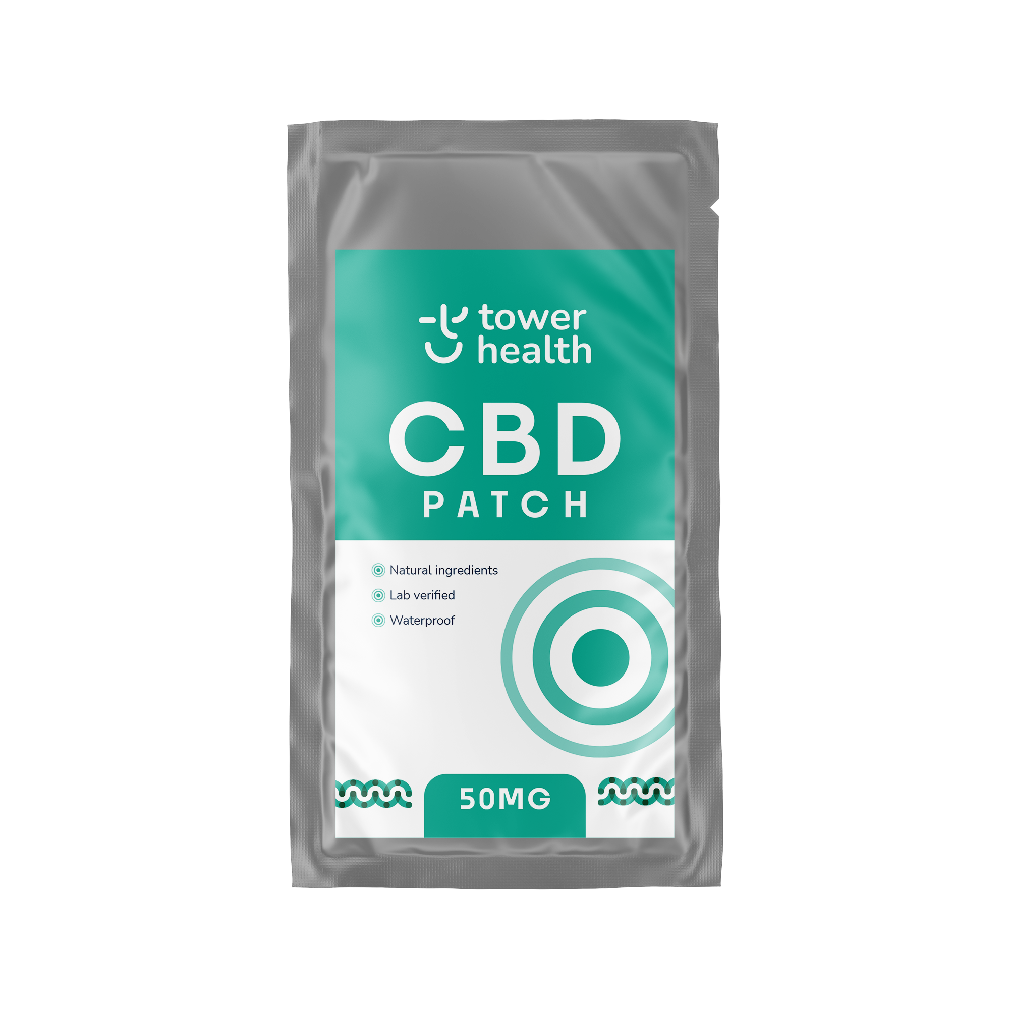 50mg CBD Patches - TRIAL - 1 Single