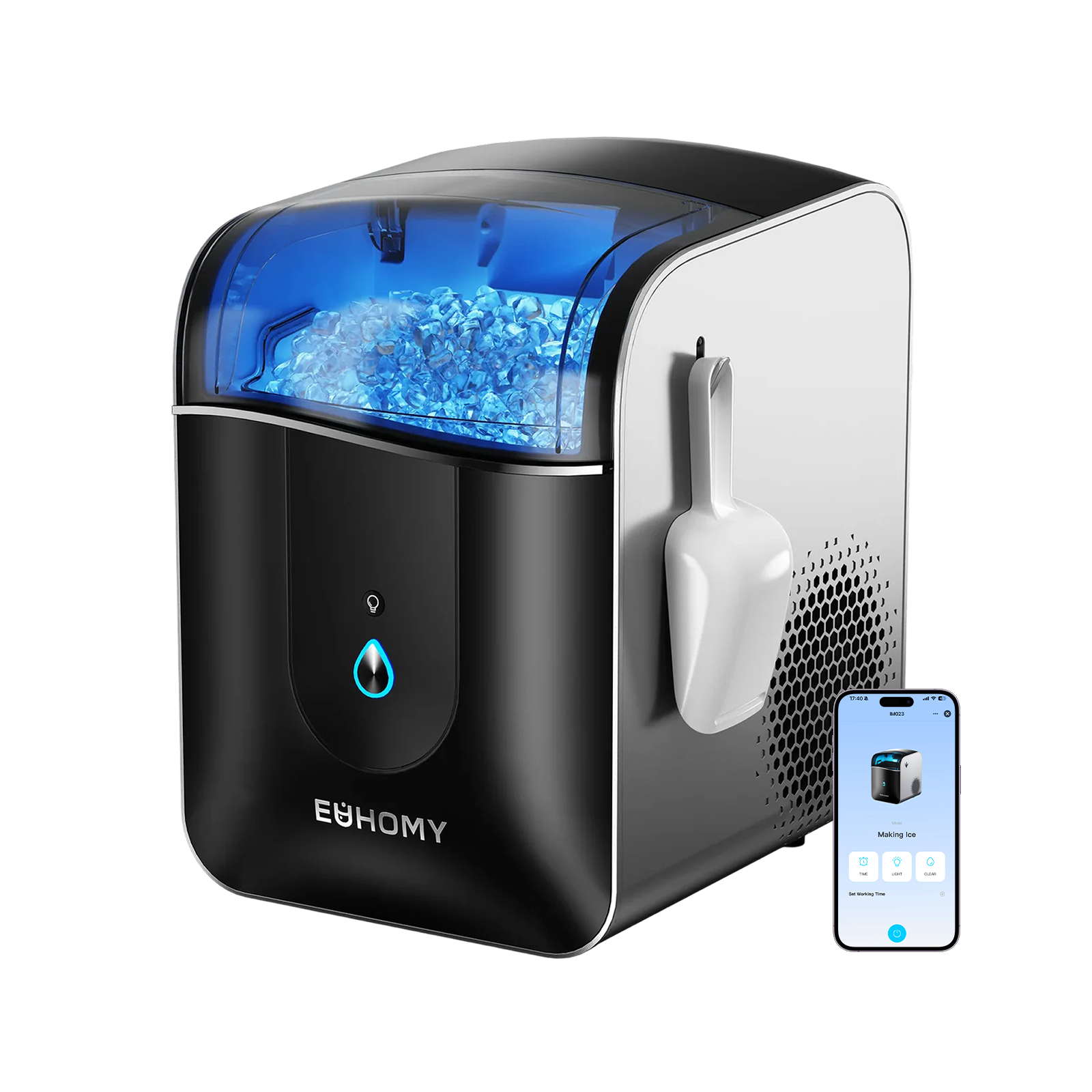Euhomy Pearl L1 Pro Nugget Ice Maker