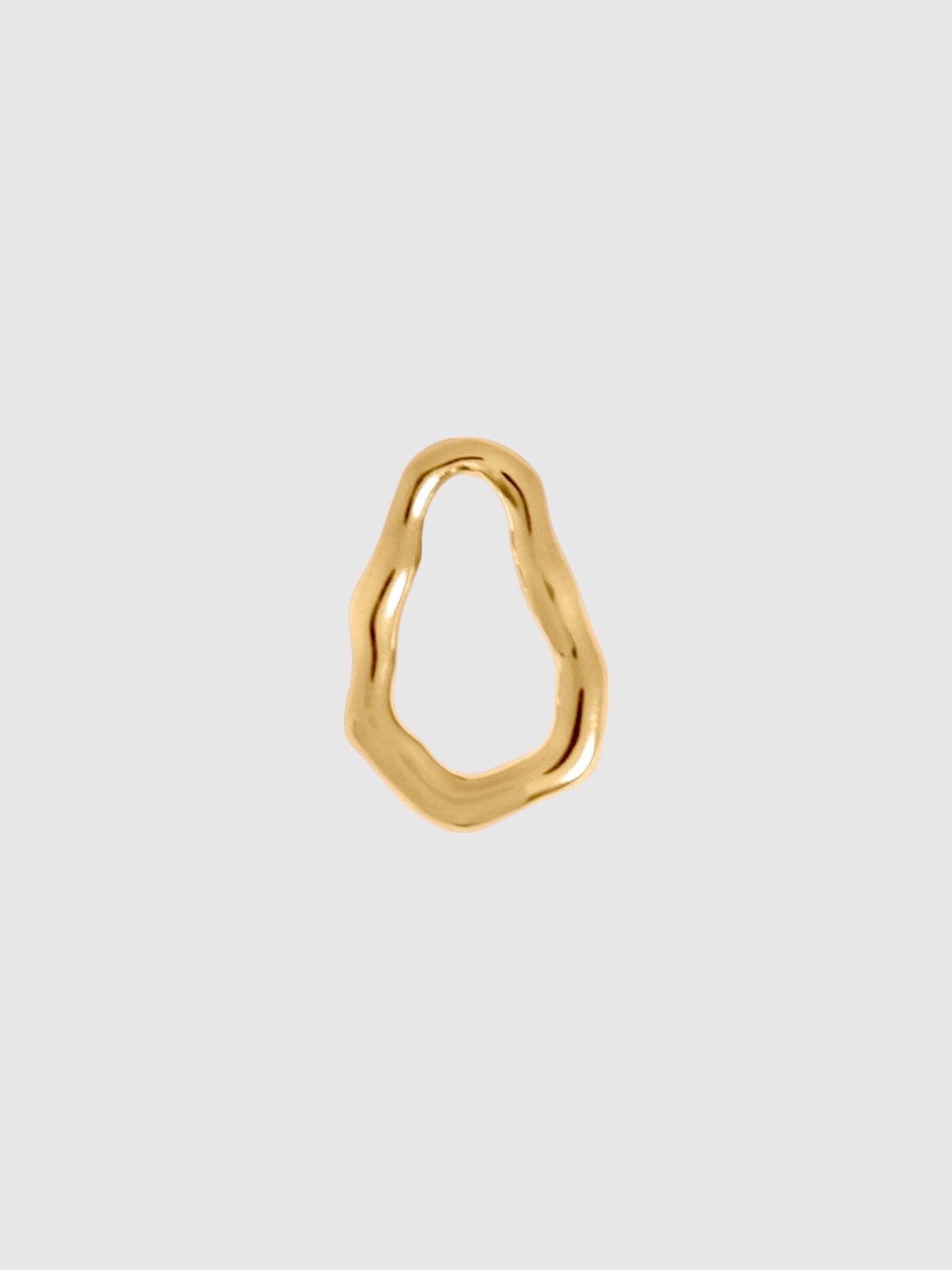 Petalo modular link charm - Gold Vermeil