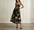 Floral Corset Midi - XL