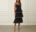 Dot Tiered Midi - L