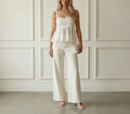 Cotton Crochet Top - S