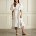Puff Sleeve Midi - S