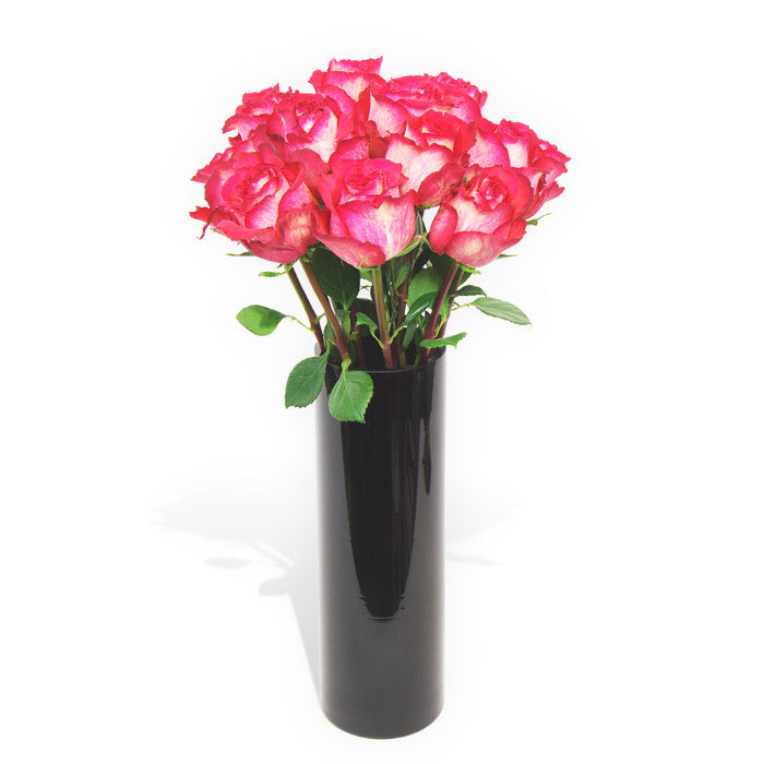 Pink Roses - 12 Stems