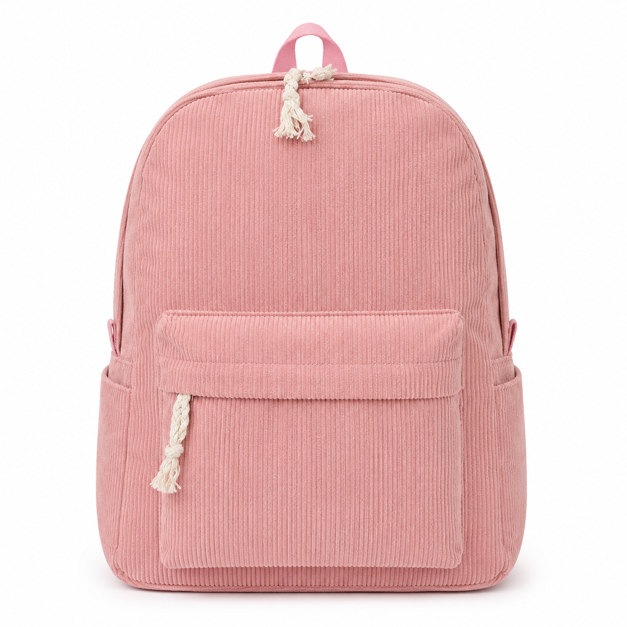 MamaRaya Personalized Kids Corduroy Backpack - Pink
