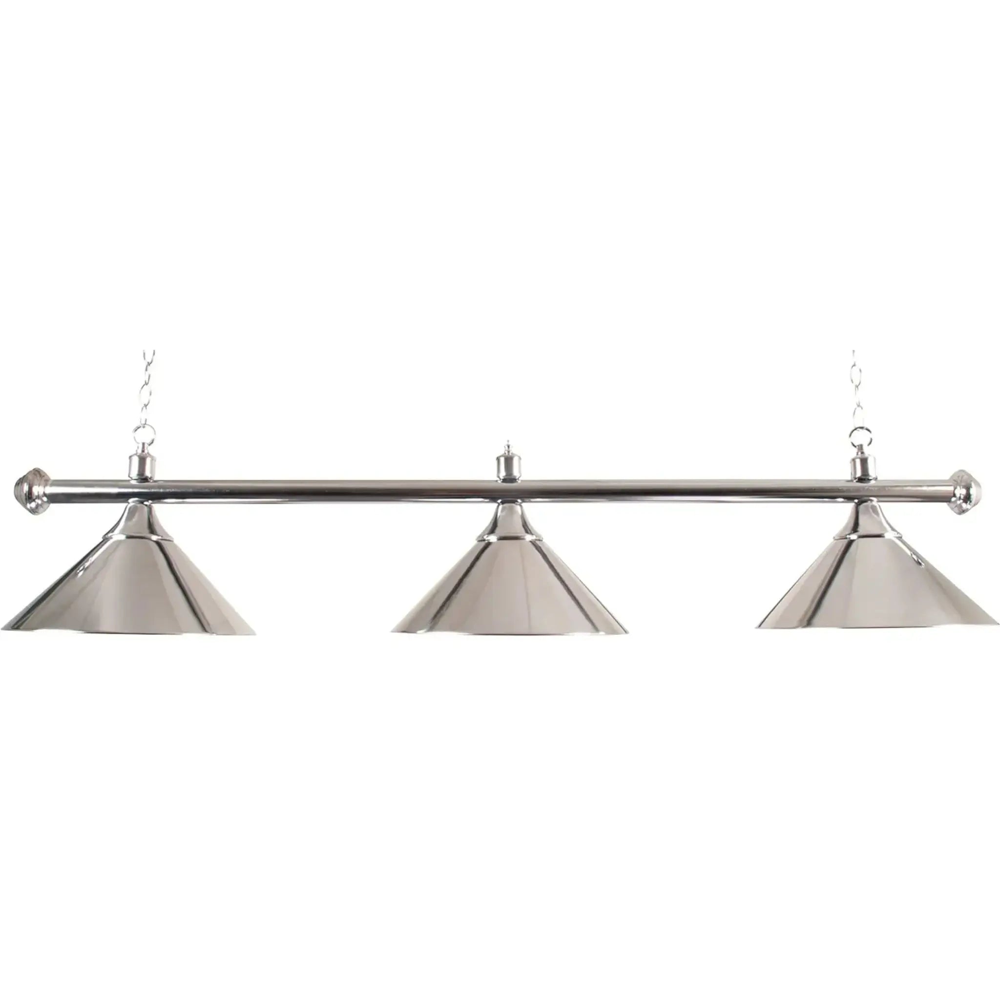 SAM Pool Table Lamp - 3 Shades - Polished Chrome