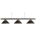 Buffalo Pool Table Light - 3 Shades - Matt Black