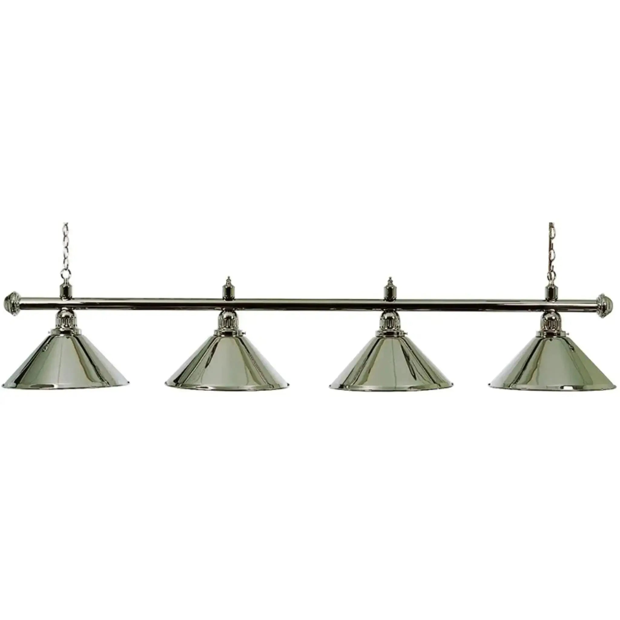 SAM Pool Table Lamp - 4 Shades - Polished Chrome