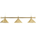 SAM Pool Table Lamp - 3 Shades - Polished Brass