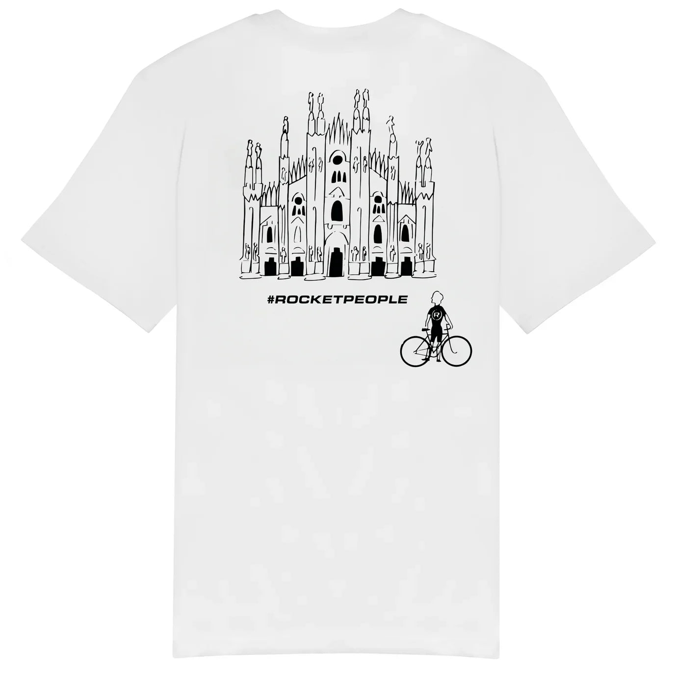 Rocket Espresso Rocket Duomo T-Shirt - L / White