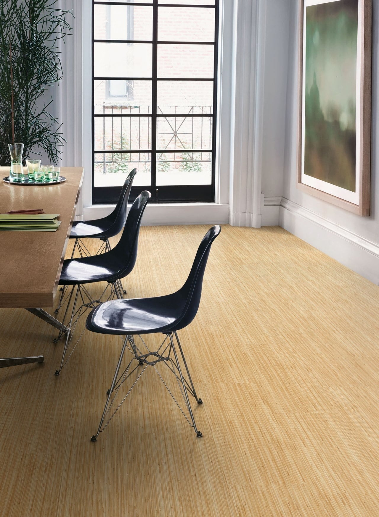 Project Floors Natural Light Oak Glue Down LVT Flooring
