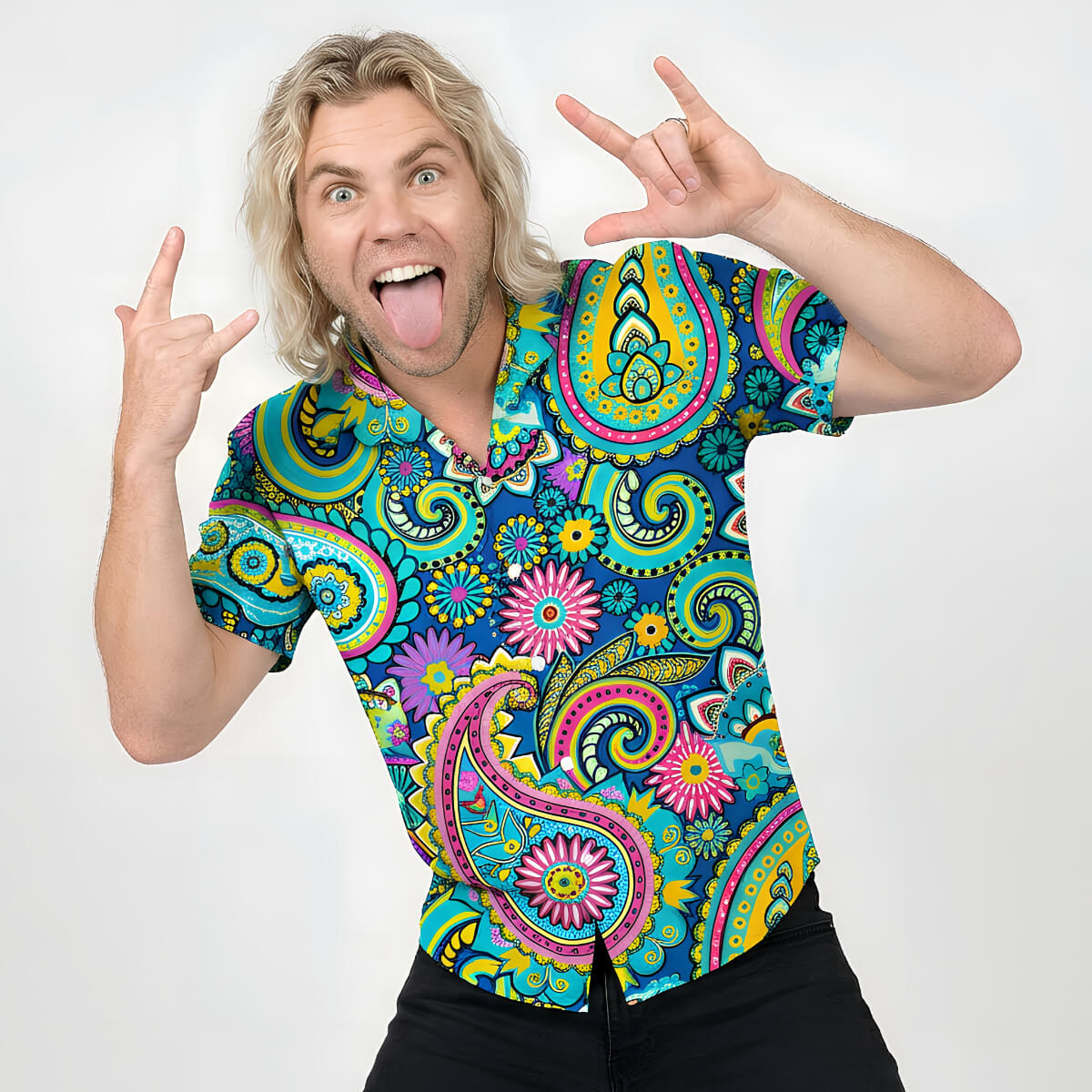 Psychedelic Explorer Shirt - S