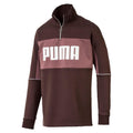 Puma Retro Quarter Zip Turtleneck Pullover - Mole - XL / Brown