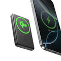 15W MagSlim Power Bank (5K) - Black - Black