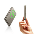 15W MagSlim Power Bank (5K) - Titanium - Titanium