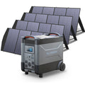 ALLPOWERS 3600W Solar Generator Kit (R4000 V2 + SP033 200W Solar Panel) - R4000 +4PCS SP033 200W Solar Panel