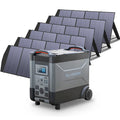 ALLPOWERS 3600W Solar Generator Kit (R4000 V2 + SP033 200W Solar Panel) - R4000 +6PCS SP033 200W Solar Panel
