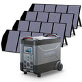 ALLPOWERS 3600W Solar Generator Kit (R4000 V2 + SP029 140W Solar Panel) - R4000 +4PCS SP029 140W Solar Panel