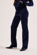 NIGHT SKY CLASSIC VELOUR DEL RAY POCKETED BOTTOMS - XXL / Navy